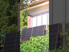Pannello solare per balcone