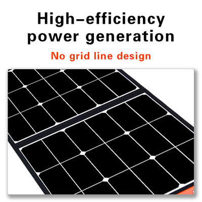 Tecnologia innovativa pannello solare portatile da 100 W per avventure all'aria aperta