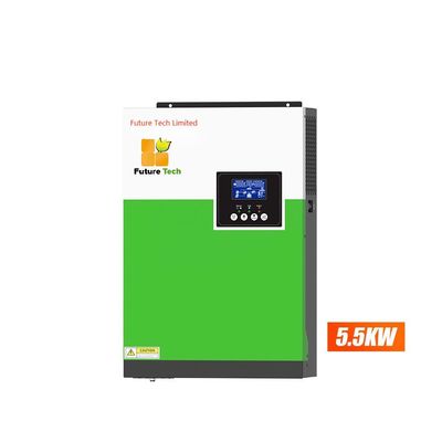 Uso domestico 5.5KW Off Grid sistema solare 220/230V Inverter solare con verde