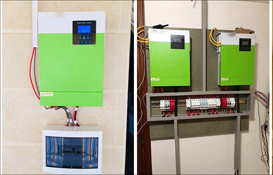 Uso domestico 5.5KW Off Grid sistema solare 220/230V Inverter solare con verde