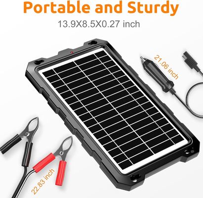 10W 12V batteria solare Trickle caricabatterie alimentate mantenitore marina