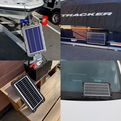 10W 12V batteria solare Trickle caricabatterie alimentate mantenitore marina