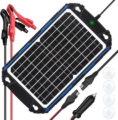 12W 12V pannello solare caricabatterie alimentate da energia solare mantenitore MPPT