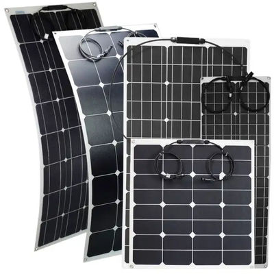 Pannello solare fotovoltaico flessibile multifunzione 12V 24V 110W per auto casa barca