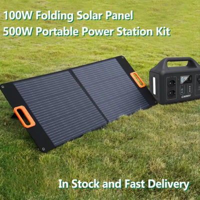 MONO ETFE 200w Generatore di stazione a pannelli solari pieghevoli Sistema di pannelli solari