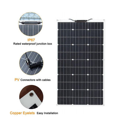 200W ETFE pannello solare fotovoltaico solare flessibile PERC monocristallino FTET200
