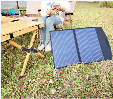 FT60 pannello solare pieghevole 60w caricabatterie copertura impermeabile IP65 con nero