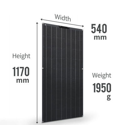 Kit di pannelli solari flessibili off-grid 150w 18V