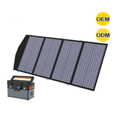 Panel solare pieghevole monocristallino da 200 Watt per campeggio, rimorchio, auto marina