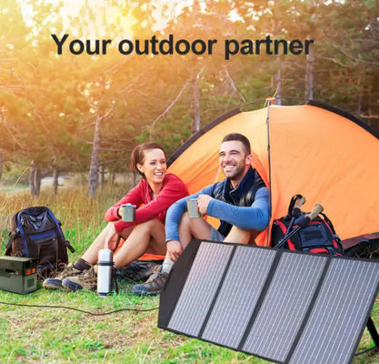 Panel solare pieghevole monocristallino da 200 Watt per campeggio, rimorchio, auto marina
