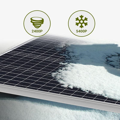 Modulo solare monocristallino impermeabile 100W 12V pannello solare rigido