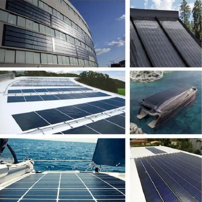 75 Watt pannello solare flessibile ETFE pannello MC4 impermeabile per facile installazione