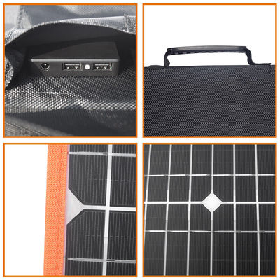 80W pannello solare portatile pieghevole per zaino leggero caricabatterie per esterni