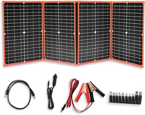 80W pannello solare portatile pieghevole per zaino leggero caricabatterie per esterni
