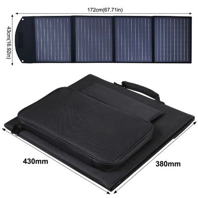 Modulo di pannello solare portatile impermeabile da 140W a 12V