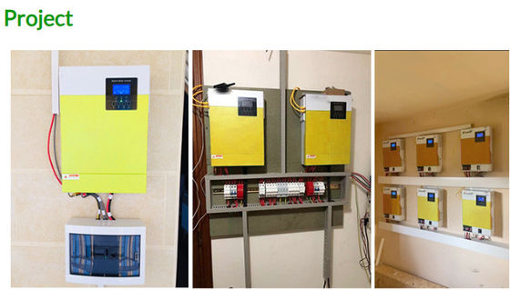 FT3000 Invertitore fuori rete Invertitore solare a onde sinusoidali pure 3KW 110/120VAC con giallo