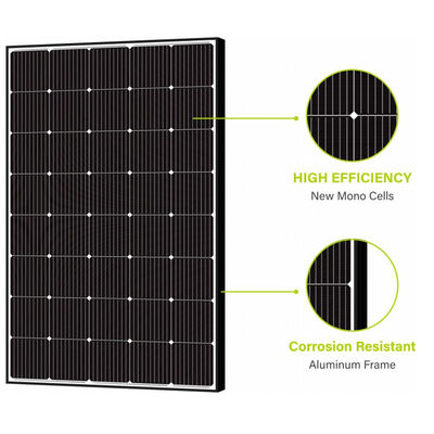 250W 15V pannello solare monocristallino flessibile per RV Marine