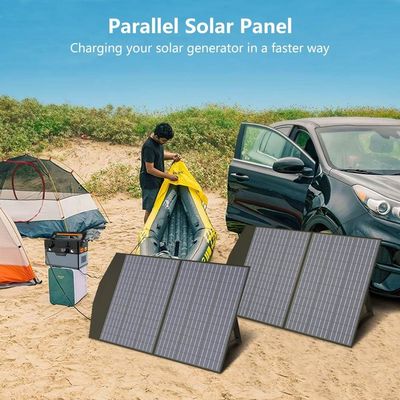 Modulo di pannello solare pieghevole portatile 100W Backpacking ultraleggero