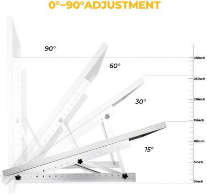 28in Adjustable Solar Panel Accessories Tilt Mount Brackets con gambe pieghevoli