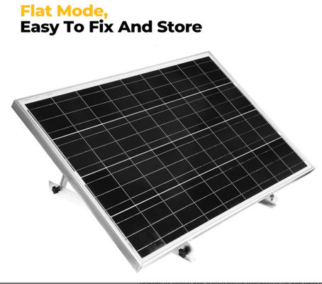 28in Adjustable Solar Panel Accessories Tilt Mount Brackets con gambe pieghevoli