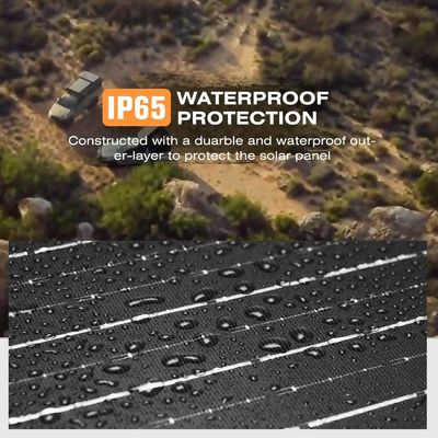 100W Off Grid Pieghevole Caricabatterie Portatile Kit pannello solare per il campeggio