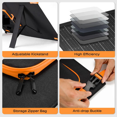 100W Off Grid Pieghevole Caricabatterie Portatile Kit pannello solare per il campeggio