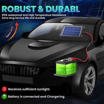 7.5W caricabatterie portatili RV solare caricabatterie per auto solare mantenitore 12V