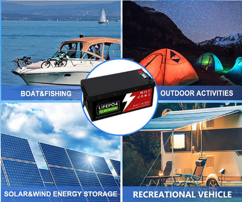 Serie FTLP1280 (25,6V-100/120/200Ah) Batteria LiFePO4 2560Wh/3072Wh/5120Wh