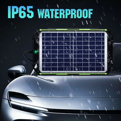 10W 12V Waterproof Solar Battery Charger Maintainer per auto barca Marina RV