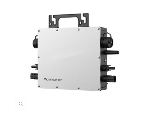 600W 2000W Microinverter solare di classe I per centrali elettriche a balcone con colore bianco e nero