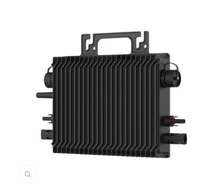 600W 2000W Microinverter solare di classe I per centrali elettriche a balcone con colore bianco e nero