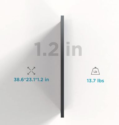 Moduli fotovoltaici mono rigidi 12V 100W impermeabili Alta efficienza