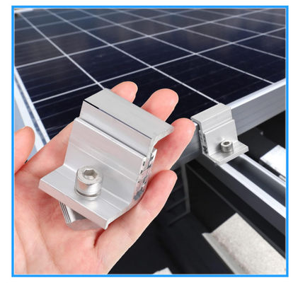 Accessori regolabili per pannelli solari Kit di terra per impianti fotovoltaici