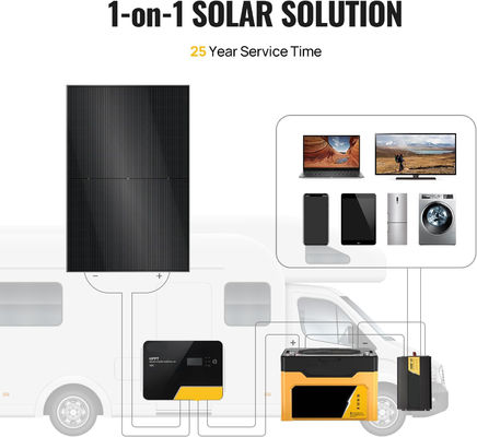 400W 10BB Panel solari rigidi leggeri Mono modulo solare OEM