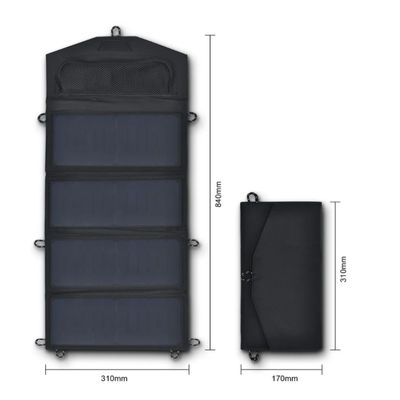 Matto solare pieghevole 6v 28w per viaggi in autocamino all'aperto