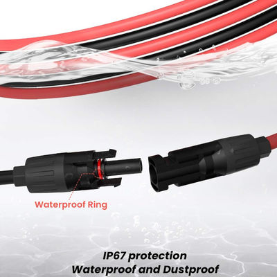 10AWG Cavi di estensione fotovoltaici Accessori per pannelli solari per pannelli solari portatili