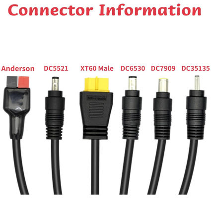 Cable di estensione con connettori maschili e femminili