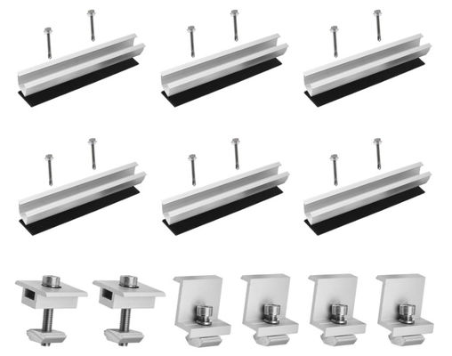 Accesori per pannelli solari di alluminio leggero impermeabile