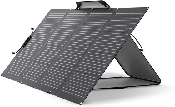 220 Watt pannello solare portatile pieghevole bifacciale monocristallino per esterni