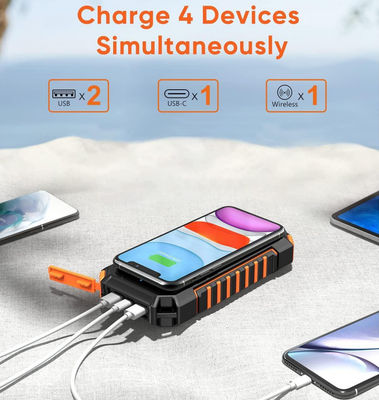 Caricabatterie solare portatile da 26800mAh per tablet Galaxy Phone