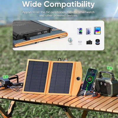 10W caricabatterie solare portatile pannello solare monocellulare 5V 3A