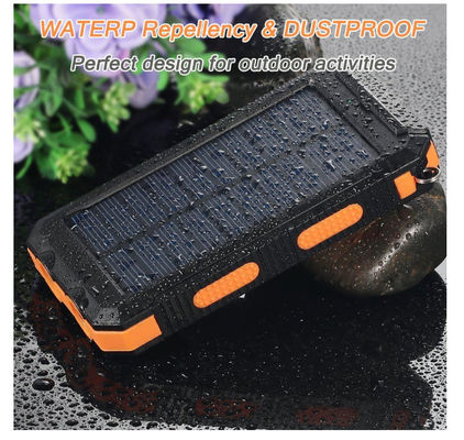 Pannello di caricabatterie solare portatile mono 12v 38800mAh Power Bank Per cellulari