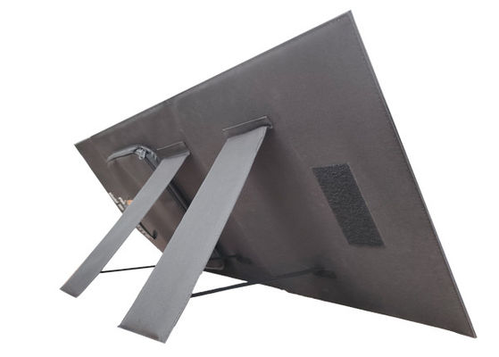 FT160 Sistema di caricabatterie per celle solari portatili flessibili 160W 18V con ABS nero