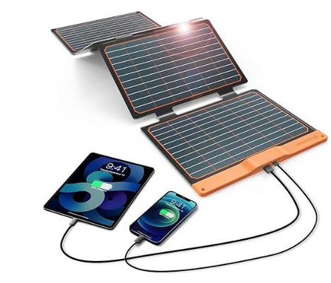 FT40 Piccolo caricabatterie solare portatile USB Modulo monocristallino IP67 impermeabile