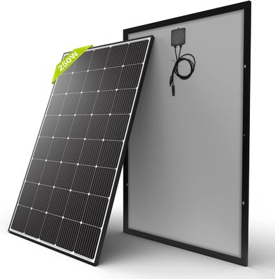 Modulo fotovoltaico monocristallino di 15 V a 250 W