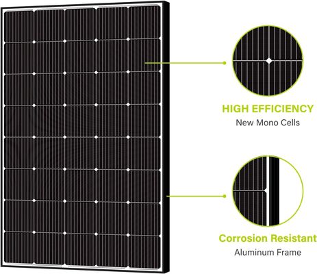 Modulo fotovoltaico monocristallino di 15 V a 250 W