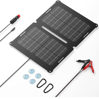 Trickle Power Portable Solar Charger Maintainer 12V 25W per applicazioni diverse