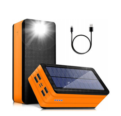 Batteria solare portatile senza fili caricabatterie per telefono 50000mAh Potenza