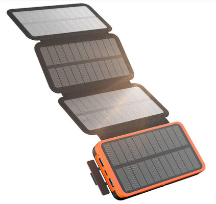 22.5W 27000mAh Portable Solar Charger Power Bank Per telefono cellulare