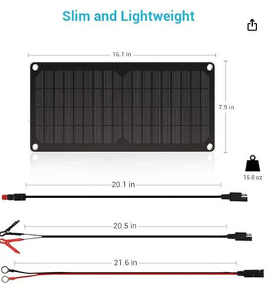 ODM USB caricabatterie portatile a energia solare per auto barca camion marino